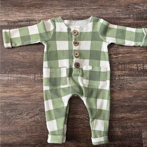 Mud Pie Cozy Footies One Piece in Soft Pastel